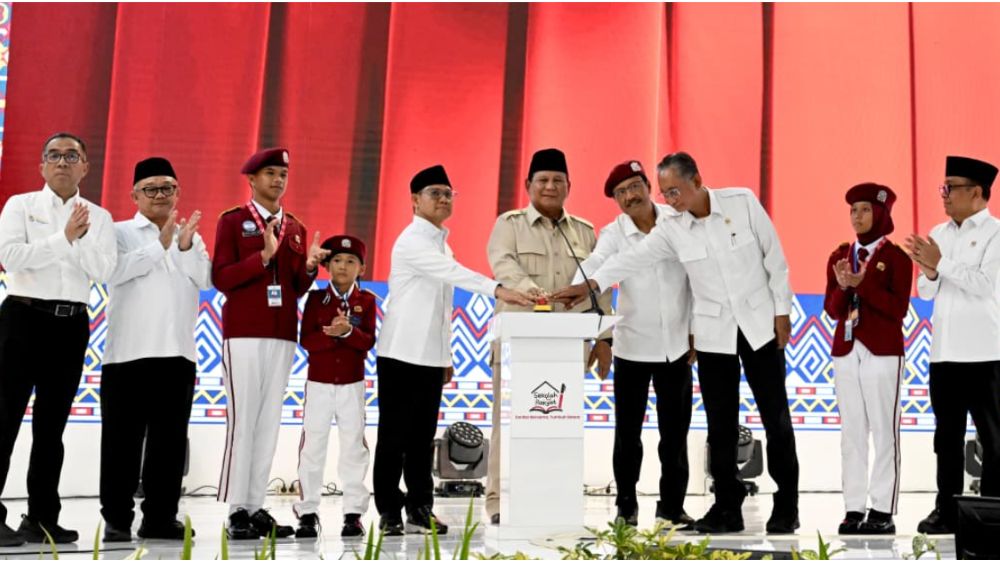 Prabowo Resmikan 166 Sekolah Rakyat di 34 Provinsi, Perluas Akses Pendidikan Gratis