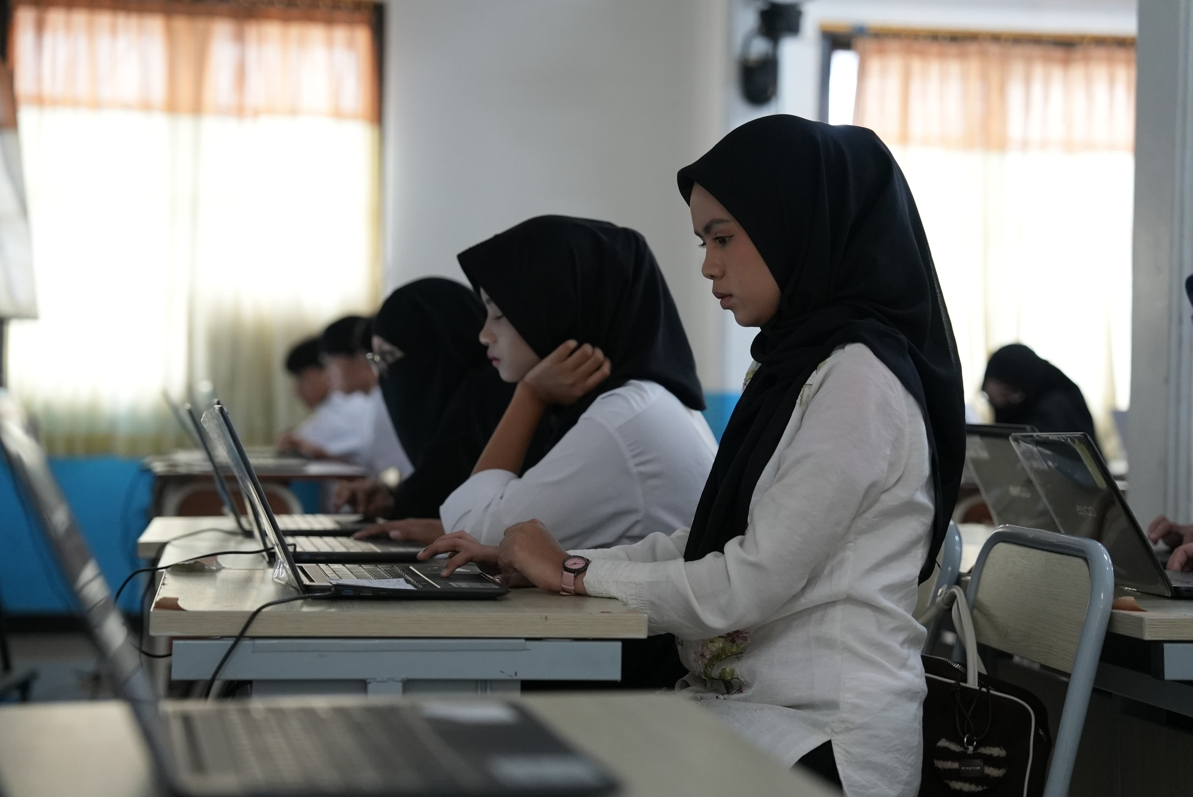 Pelaksanaan TKA Selesai, Peserta Didik Paket C Antusias 