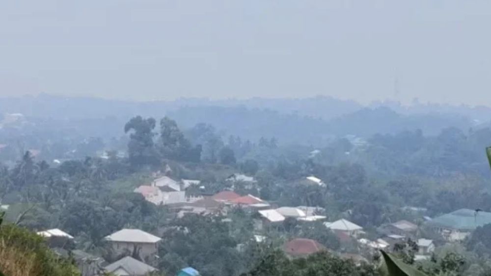 Kualitas Udara Tarakan Memburuk di Tengah Kabut Asap, DLH Ingatkan Warga Risiko Gangguan Pernapasan