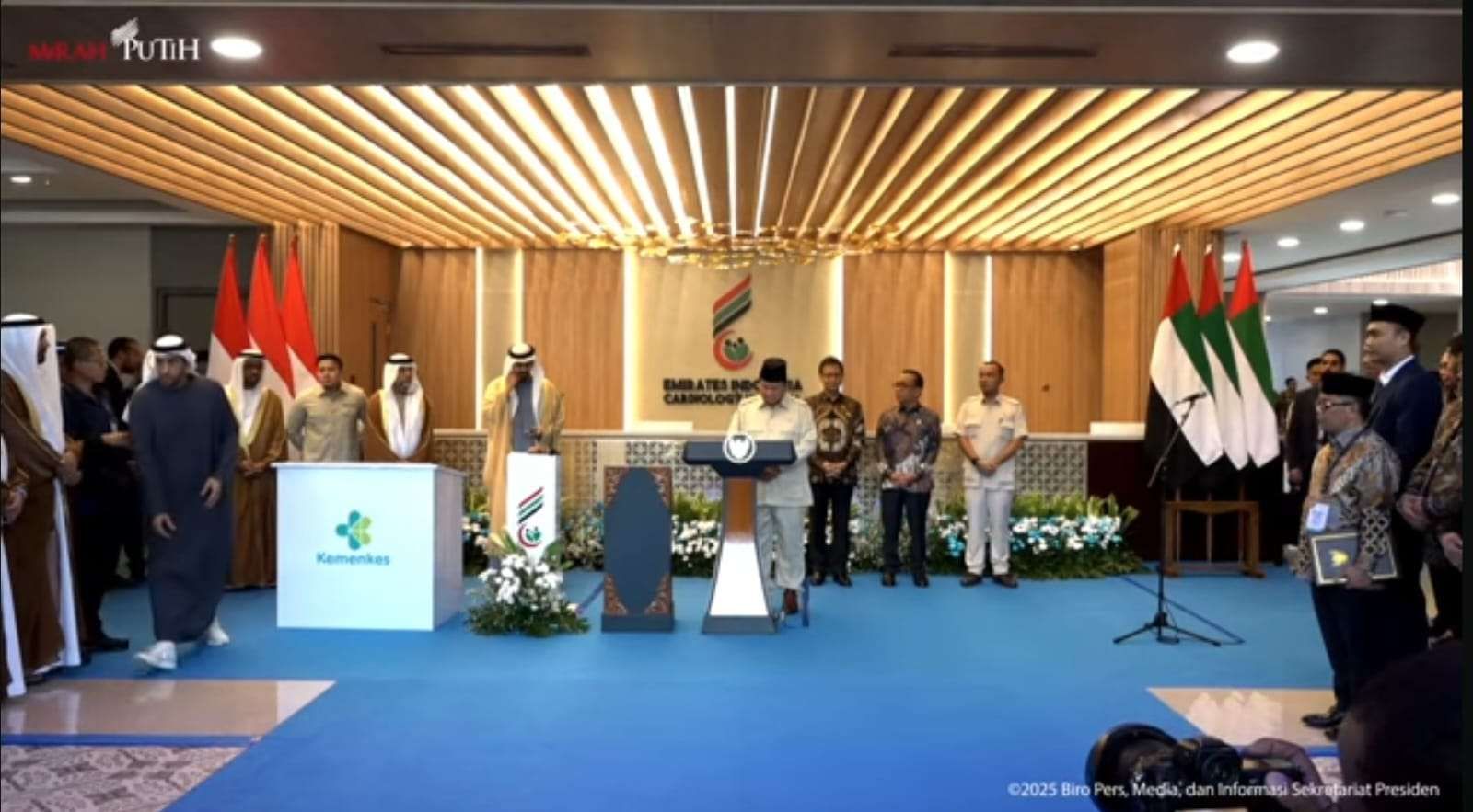 Presiden Prabowo Resmikan RS Kardiologi Termodern di Solo, Simbol Persahabatan Indonesia-UEA