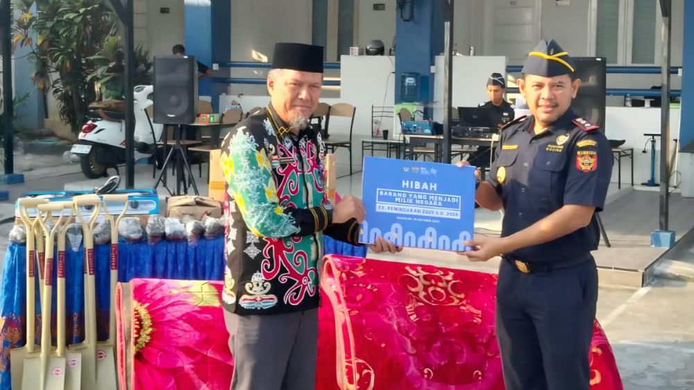 Ribuan Barang Hasil Penindakan Bea Cukai Dihibahkan ke Pemkab Nunukan, Total Nilainya Rp297,95 Juta