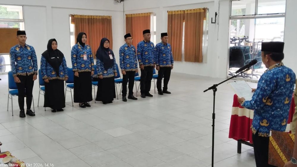 Wabup Nunukan Lantik Tiga Pejabat Pimpinan Tinggi Pratama dan Empat Pejabat Fungsional di Lingkungan Pemkab
