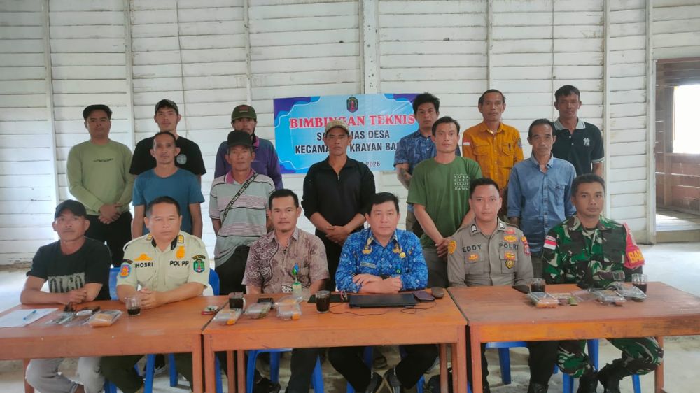 Jelang HUT Ke-81 RI, Kecamatan Krayan Barat Gelar Bimtek Satlinmas dan Bantah Isu Pengibaran Bendera Malaysia