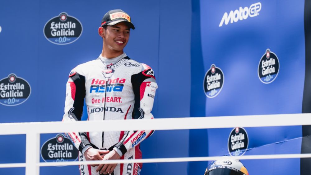 Veda Ega Pratama Ukir Sejarah, Pembalap Indonesia Pertama Raih Podium Moto3