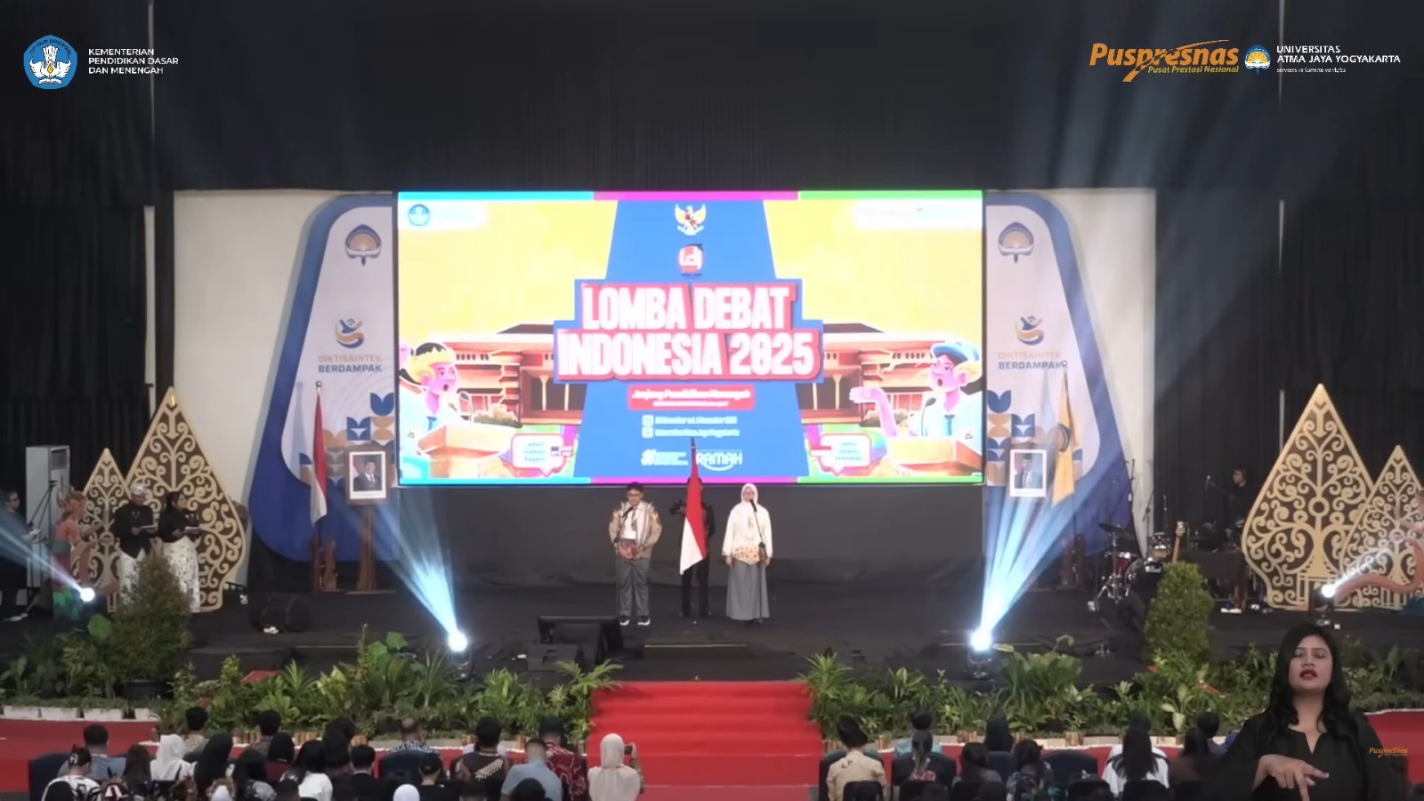 Pembukaan Lomba Debat Indonesia 2025: Ajang Talenta Muda Berargumentasi di Panggung Nasional