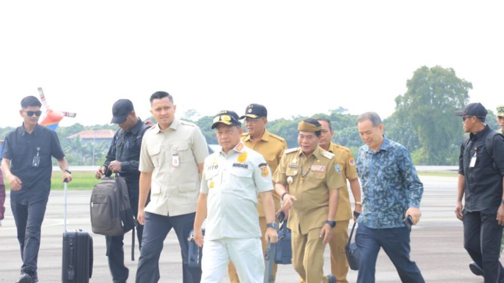 Mendagri Tito Karnavian Tiba di Kaltara untuk Kunjungan Kerja ke Malinau dan Perbatasan Krayan