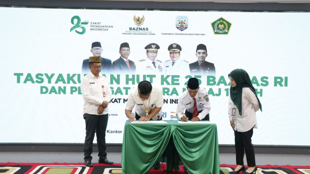HUT BAZNAS Jadi Momentum Penguatan Program Pengentasan Kemiskinan di Kaltara