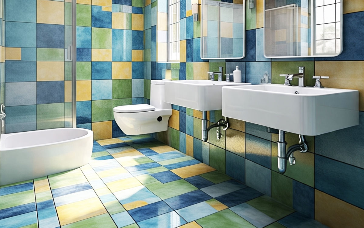 Rekomendasi Pilihan Warna Keramik Kamar Mandi: Tak Mudah Kotor dan Tetap Terlihat Bersih!