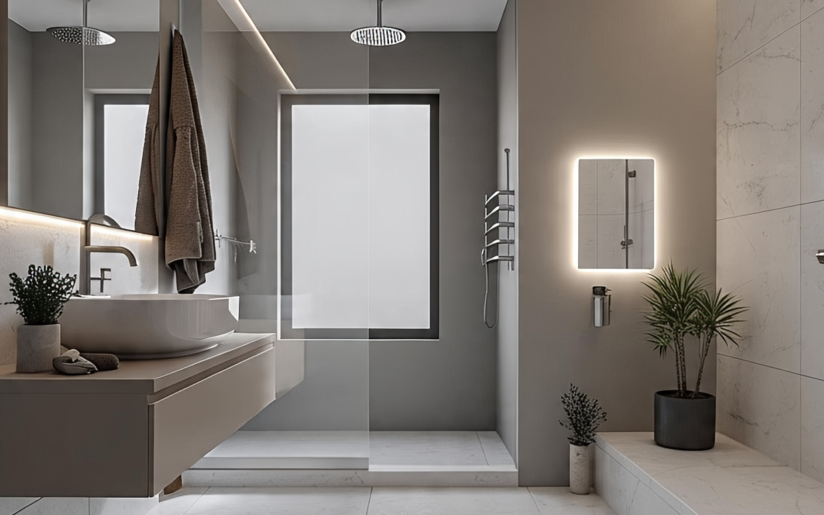 10 Inspirasi Kamar Mandi Minimalis Modern: Hemat Ruang dan Biaya!