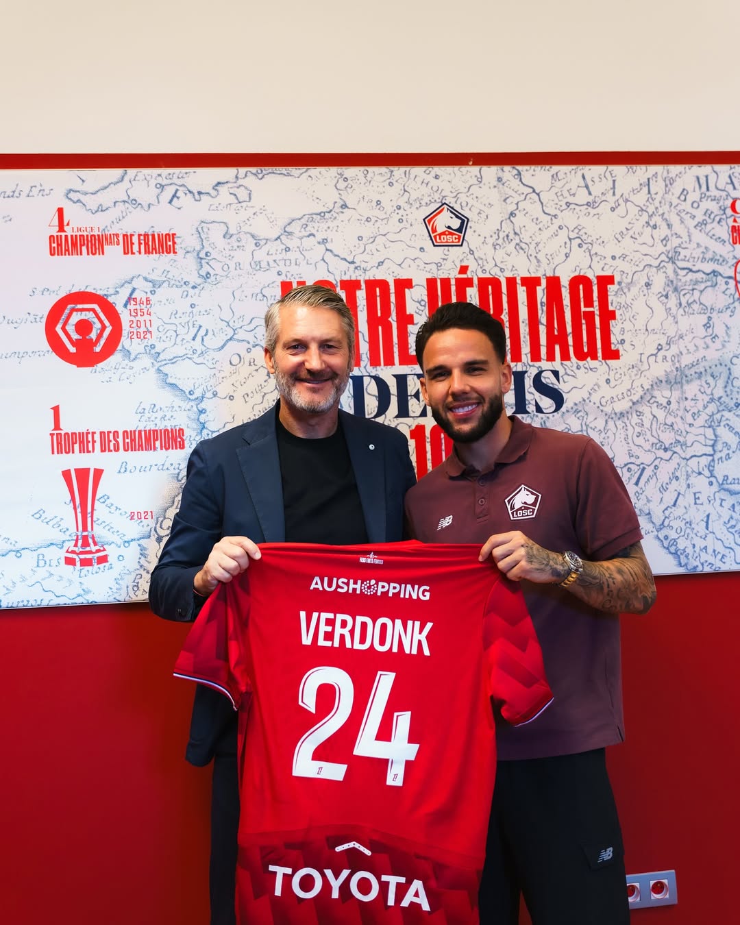 Verdonk Tinggalkan NEC Nijmegen dan kini Jadi Andalan Lille OSCdi Ligue1