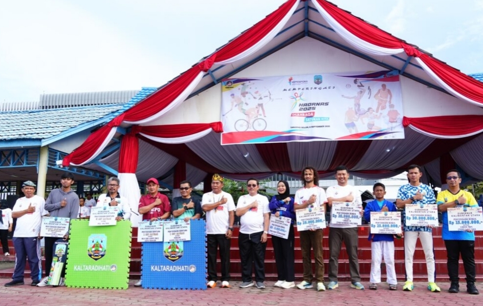 SELAMAT! Haornas 2025, 6 Atlet Berprestasi Kebanggaan Kaltara Raih Bonus