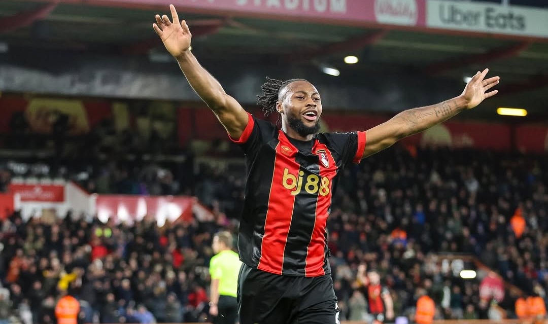 Tolak MU dan Spurs, Semenyo Pilih Setia Bersama Bournemouth