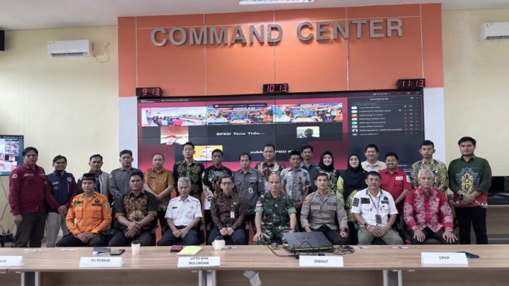 Perkuat Kesiapsiagaan Menghadapi Bencana, BPBD Kaltara Gelar Simulasi Penanganan Karhutla dan Banjir