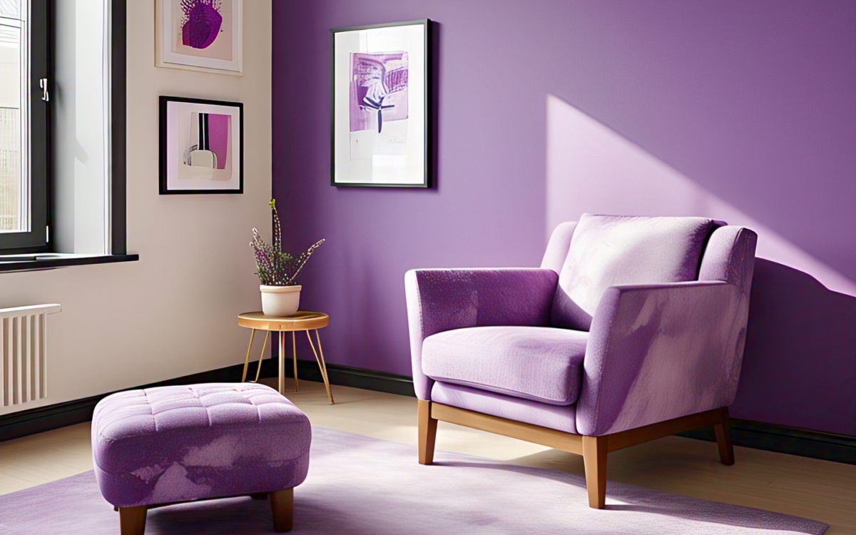 10 Inspirasi Warna Cat Rumah Ungu: Bikin Hunian Lebih Berkarakter!