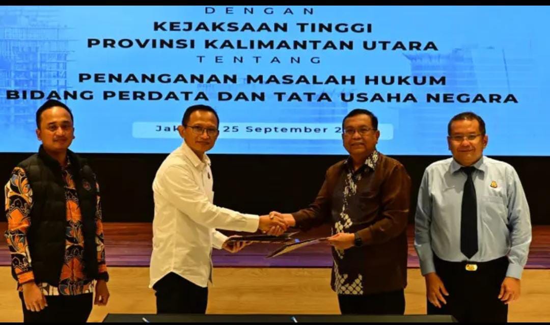 Perkuat Aspek Hukum, Waskita Karya Gandeng Kejati Kaltara di Proyek RSUD Strategis