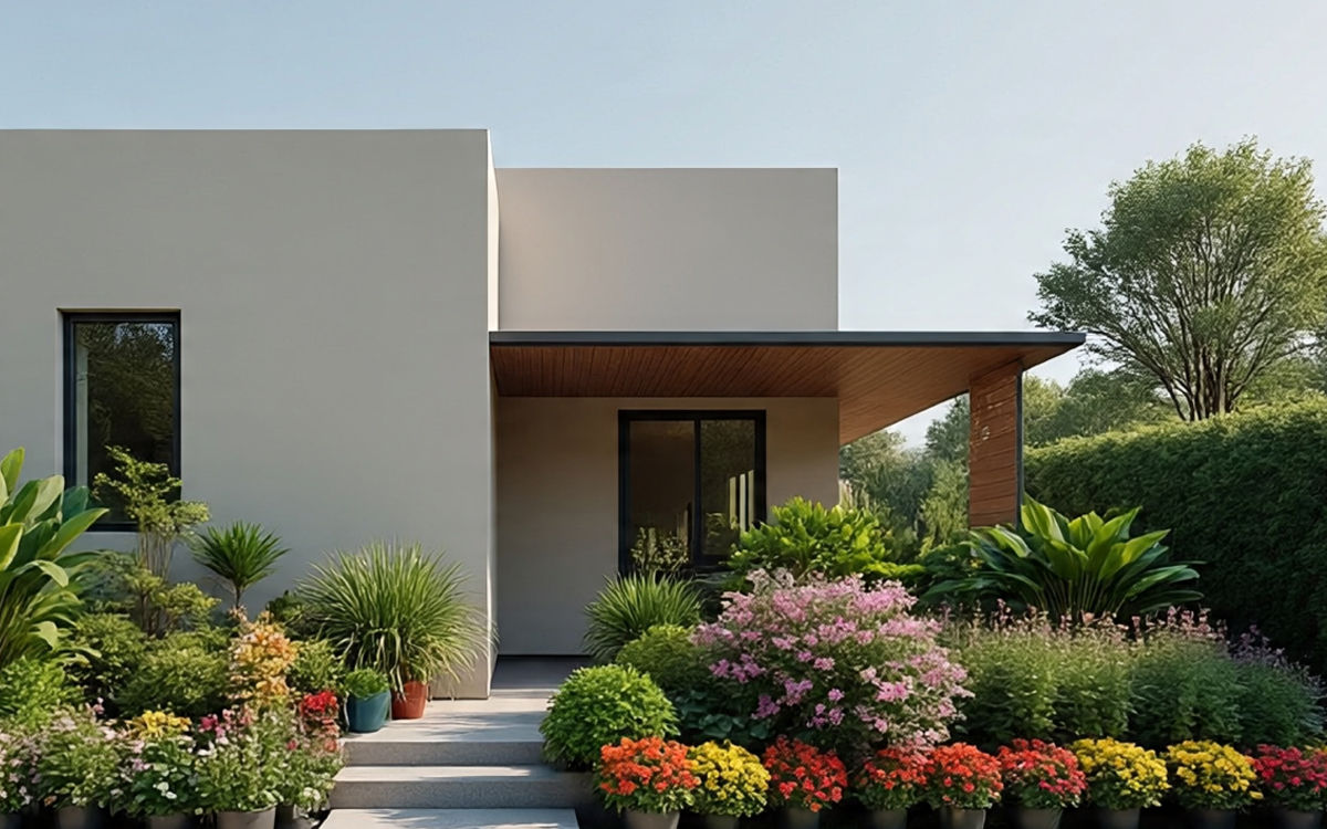 Inspirasi Tanaman Hias Outdoor untuk Rumah Minimalis Modern: Bikin Teras Makin Asri!