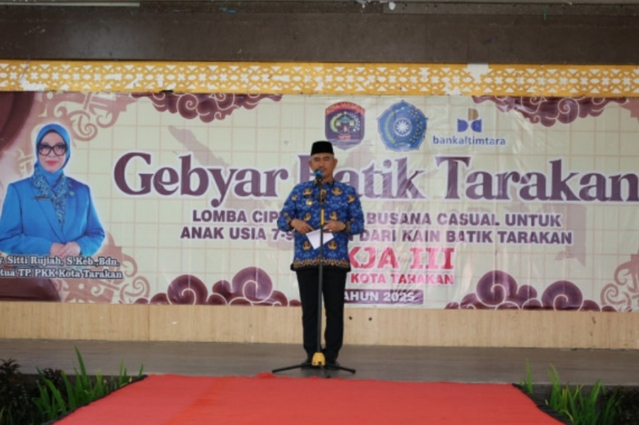 Batik Tarakan, Identitas Budaya yang Dikenalkan Sejak Usia Dini Lewat Lomba Busana Kasual