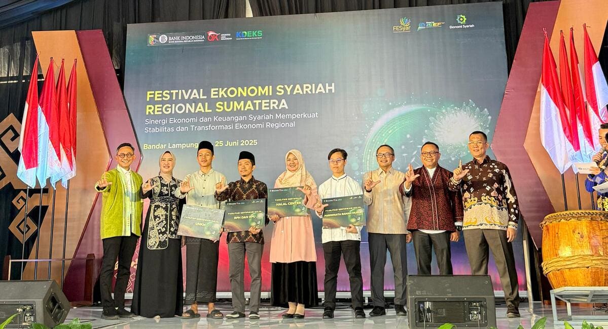 Lampung Tuan Rumah FESyar Regional Sumatera 2025, Dorong Masjid Jadi Motor Ekonomi Syariah