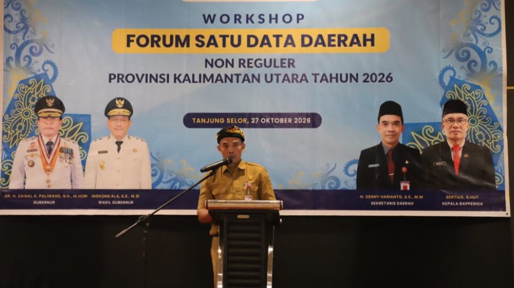 Satu Data Daerah Jadi Landasan Perencanaan Pembangunan, Pemprov Kaltara Tekankan Pemutakhiran Data