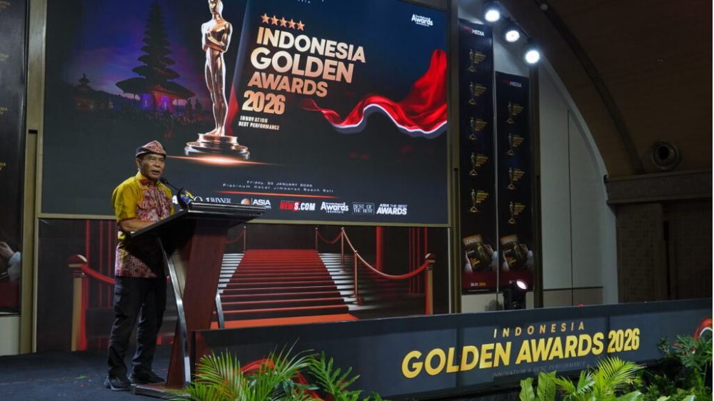 Gubernur Kalimantan Utara Raih Penghargaan The Best Governor 2026 di Bali