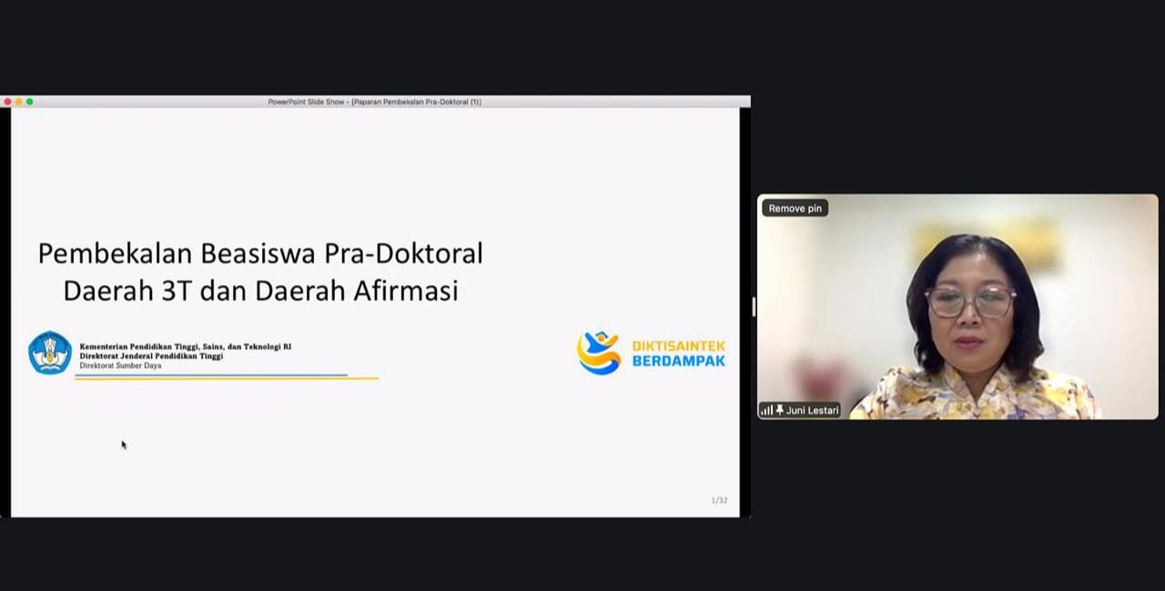 Siap-Siap! Ada Beasiswa Pra-Doktoral bagi Perguruan Tinggi 3T dan Daerah Afirmasi