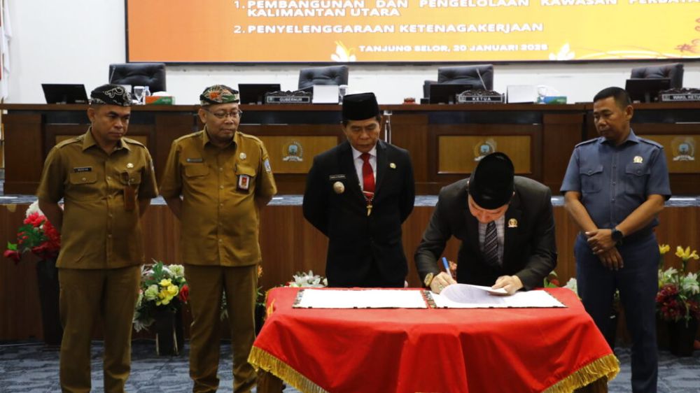 Dua Ranperda Prioritas Kaltara Disetujui, Berfokus pada Kawasan Perbatasan dan Perlindungan Pekerja