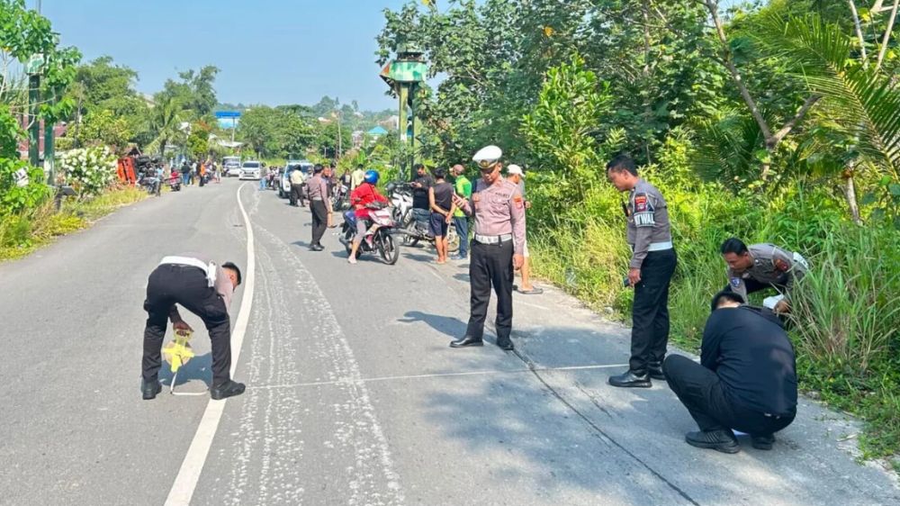 Kecelakaan di Gunung Selatan Tarakan Hari Ini, Pengendara NMAX Tewas Setelah Ditabrak Truk