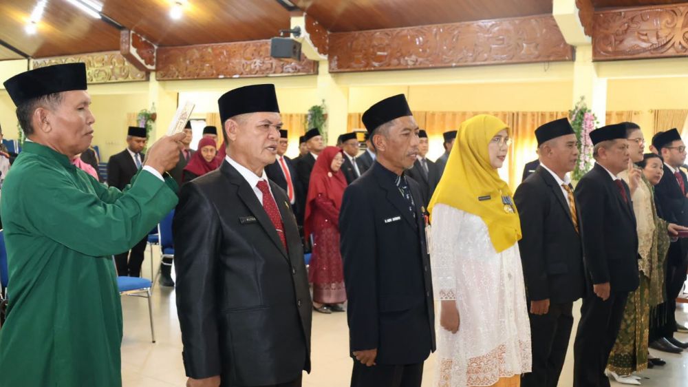 Terapkan Manajemen Talenta ASN, Wali Kota Tarakan Lantik Tujuh Pejabat untuk Perkuat Kinerja Birokrasi Daerah