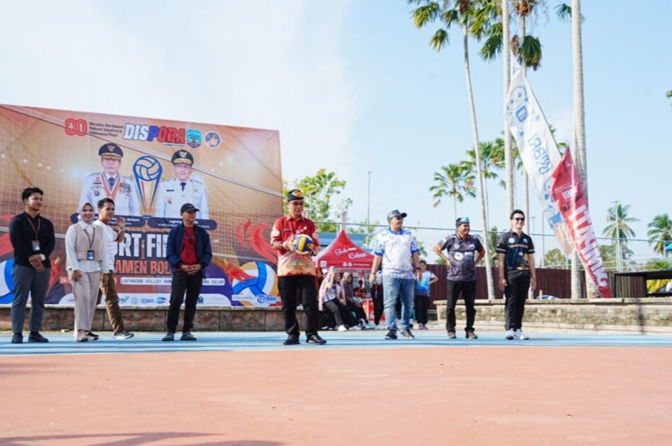 Meriah! Sport Fiesta 2025 Resmi Dibuka, 25 Tim Voli SMA Adu Gengsi di Kaltara