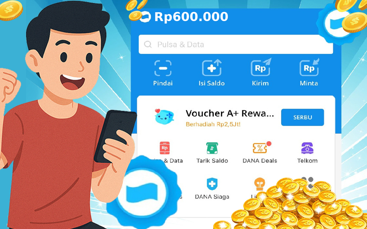Aplikasi Penghasil Uang Terbaru: Kasih Saldo DANA Gratis Tanpa Undang Teman!