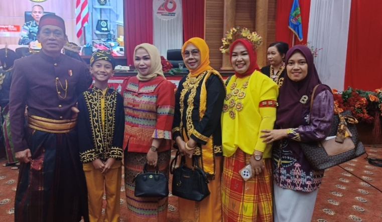 HUT ke-26 Nunukan, David Siswa SD 001 Persembahkan Dongeng Rakyat Etnis Tidung 