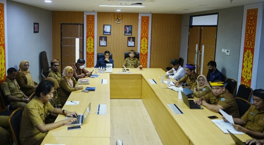 Rakor Inflasi Daerah dengan Pemprov Kaltara, Mendagri Singgung 17+1 Tuntutan Rakyat