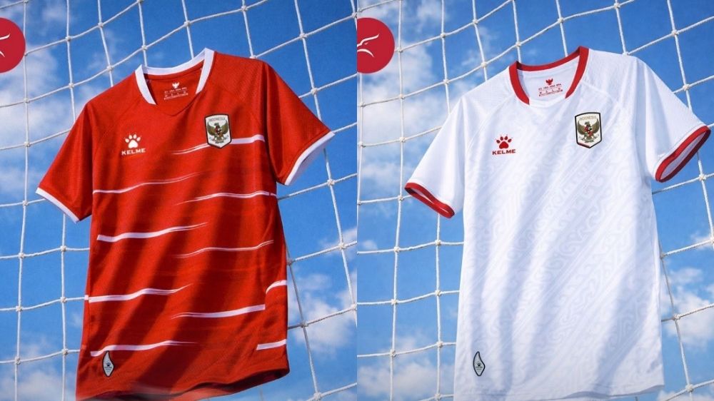 Jersey Baru Timnas Indonesia Resmi Diluncurkan, Hadir dengan Desain dan Apparel Baru
