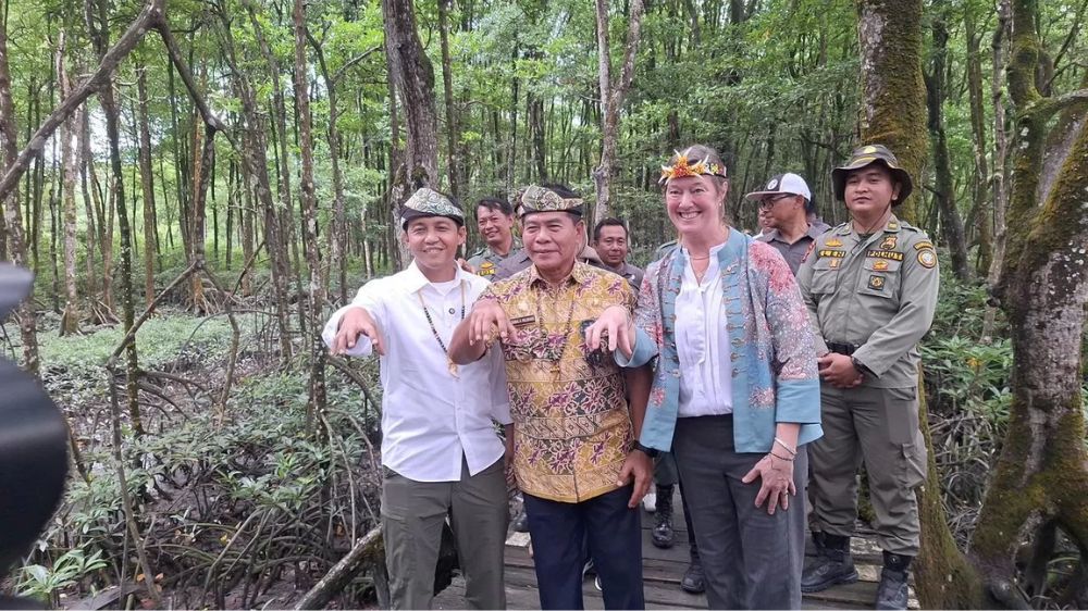 Menhut Dorong Perlindungan Lahan Basah dan Mangrove di Kalimantan Utara