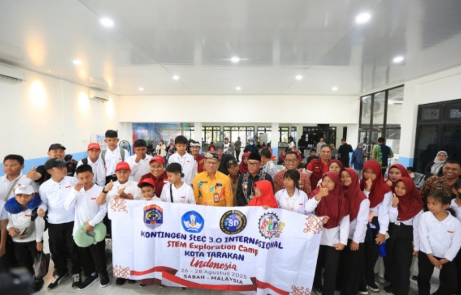 BANGGA! 25 Siswa SD dari Tarakan Bertolak ke Malaysia, Ini Arahan Wakil Wali Kota 
