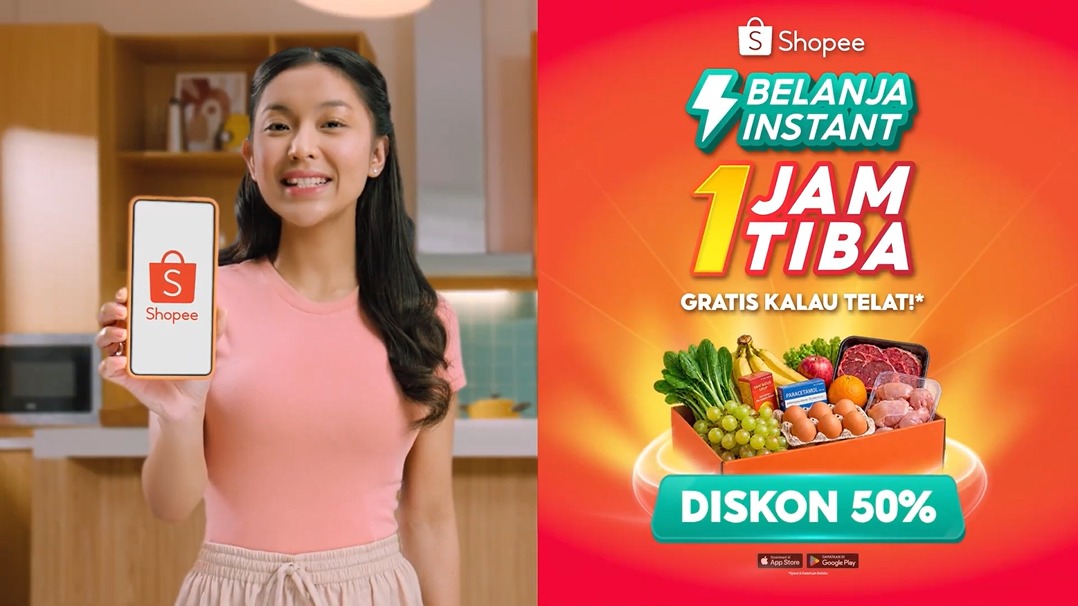 Shopee Hadirkan Belanja Instant 1 Jam Tiba, Belanja Sat Set dengan Diskon hingga 50%