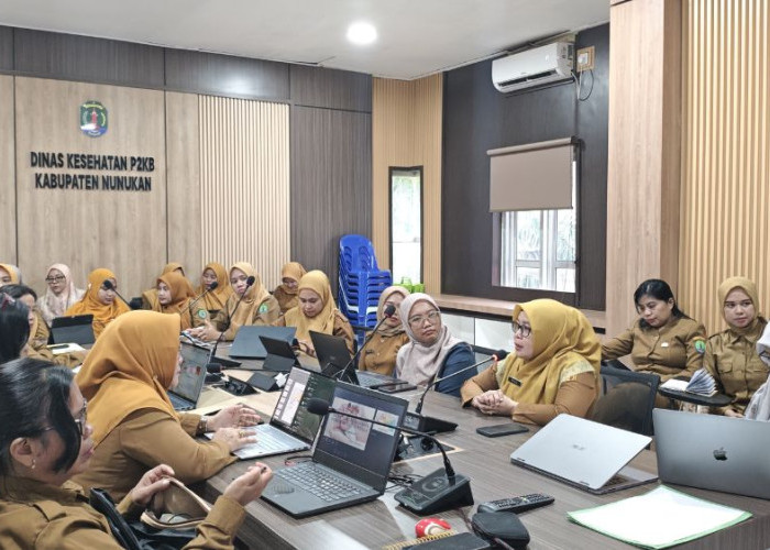 Tekan Angka Kematian Ibu dan Bayi, Dinkes P2KB Nunukan Gelar Evaluasi Bersama Puskesmas dan RS