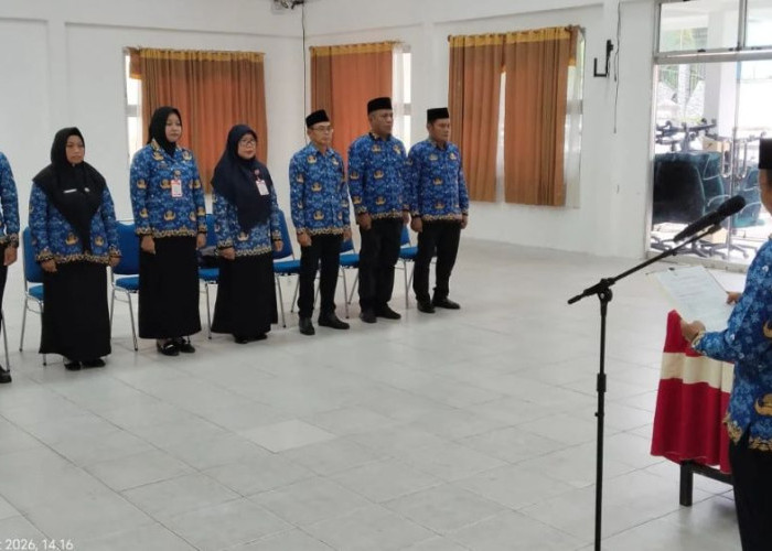 Wabup Nunukan Lantik Tiga Pejabat Pimpinan Tinggi Pratama dan Empat Pejabat Fungsional di Lingkungan Pemkab