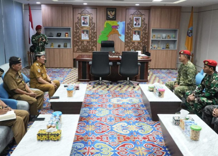 Audiensi dengan Kopassus, Pemprov Kaltara Fokus Jaga Stabilitas dan Pembangunan