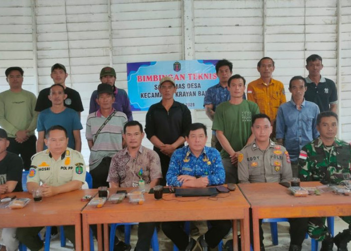 Jelang HUT Ke-81 RI, Kecamatan Krayan Barat Gelar Bimtek Satlinmas dan Bantah Isu Pengibaran Bendera Malaysia
