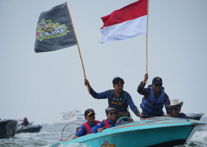 Speedboat Race 40 PK Meriahkan Tarakan, Peserta dari Sejumlah Daerah Adu Kecepatan di Perairan Lemakan Samudra