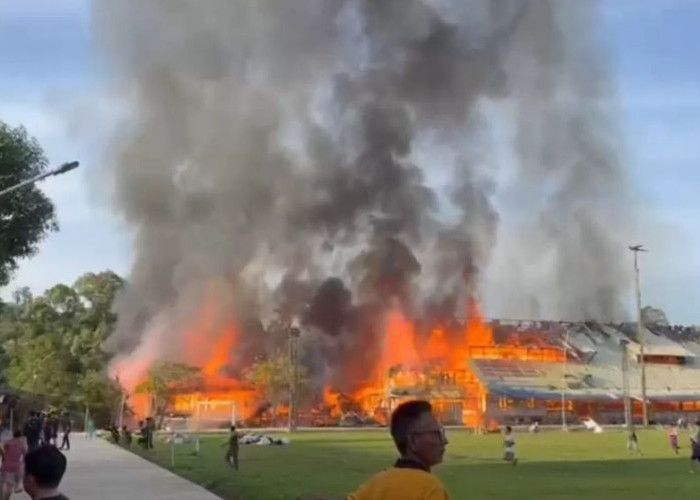 Kebakaran di Long Peso, Hanguskan Rumah Warga dan Lamin Adat