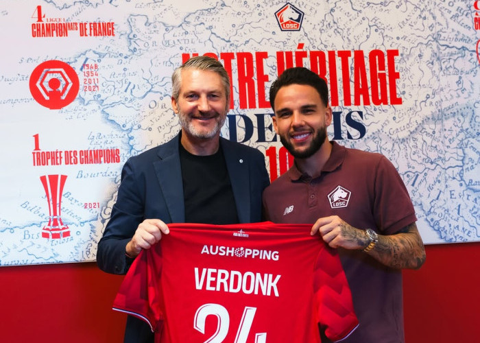 Verdonk Tinggalkan NEC Nijmegen dan kini Jadi Andalan Lille OSCdi Ligue1