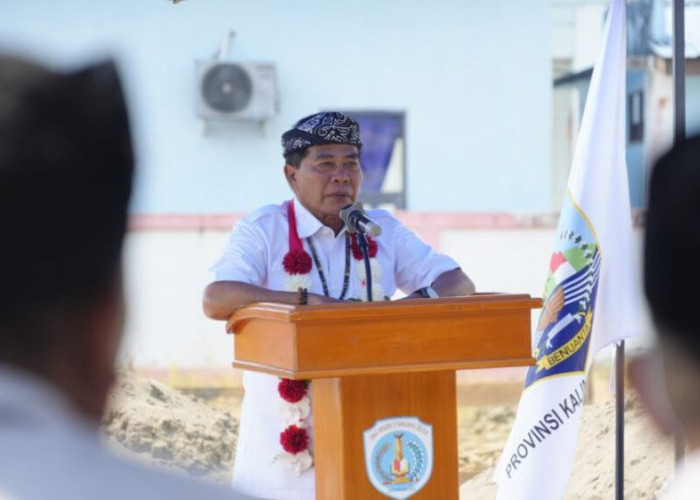 SMAN 2 Tanjung Selor Dapat Tiga Fasilitas Baru, Gubernur Kaltara Resmi Letakkan Batu Pertama Pembangunan