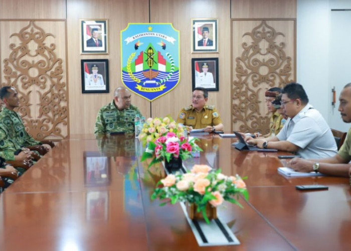 Pemprov Kalimantan Utara Gandeng Mabes TNI Dorong Konektivitas dan Ketahanan Wilayah Perbatasan