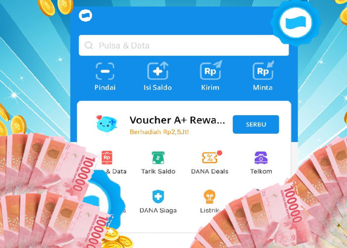 Cuma Rebahan Bisa Dapat Saldo DANA Gratis Rp500.000? Cek Aplikasi Ini!