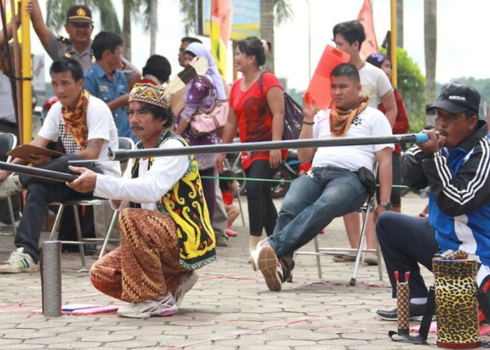 Mengenal Lomba Sumpit, Olahraga Tradisional yang Menjadi Warisan Budaya Dayak