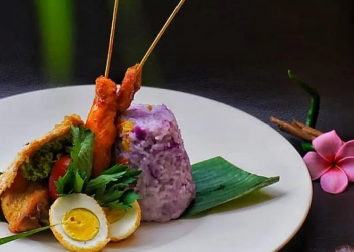 Nasi Subut, Kuliner Tanjung Selor yang Unik dengan Warna Keunguan dan Cita Rasa Menggoda