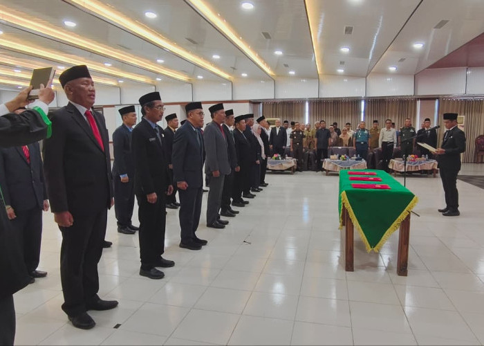 Sejumlah Pejabat Eselon II Resmi Dilantik, Bupati Nunukan Dorong Kinerja ASN lebih Optimal