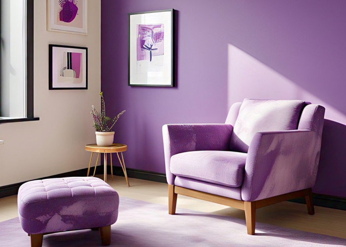 10 Inspirasi Warna Cat Rumah Ungu: Bikin Hunian Lebih Berkarakter!